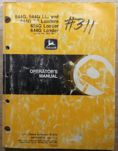John deere 544g - 544g, 624g